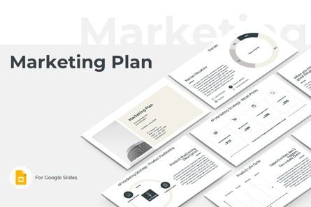 Marketing Plan Google Slides Presentation Template, 08793, Business — PoweredTemplate.com