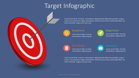 Target Hit Infographics, Slide 2, 08827, Business Concepts — PoweredTemplate.com