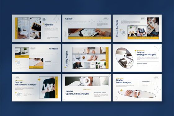 SANSAI Business Powerpoint Template, Diapositiva 6, 08843, Negocios — PoweredTemplate.com