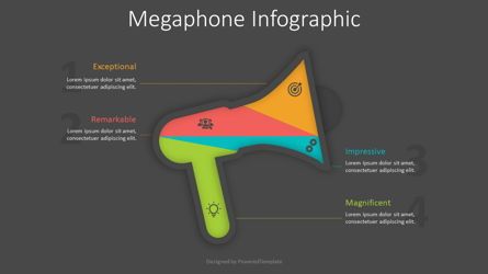 Megaphone Infographics, Slide 2, 08859, Careers/Industry — PoweredTemplate.com
