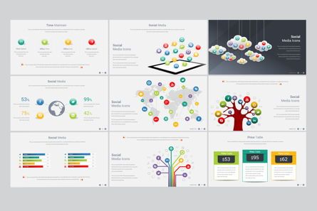 Presentation PowerPoint Template, Diapositiva 4, 08867, Conceptos de negocio — PoweredTemplate.com