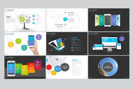 Guide Lines Presentation PowerPoint Template, Slide 7, 08870, Business — PoweredTemplate.com