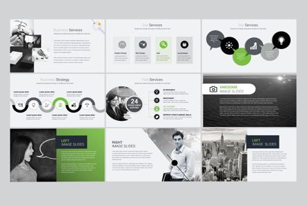 Nametext Presentation PowerPoint Template, Slide 8, 08872, Business Concepts — PoweredTemplate.com