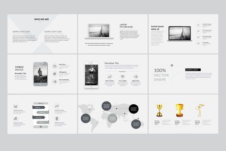 PowerPoint Presentation Template, Diapositive 9, 08873, Concepts commerciaux — PoweredTemplate.com
