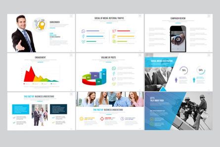 Presentation PowerPoint Template, Diapositive 6, 08877, Business — PoweredTemplate.com