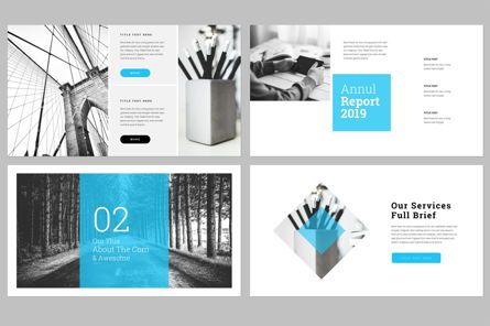 Annul Report 2019 Powerpoint Template, Slide 4, 08886, Lavoro — PoweredTemplate.com