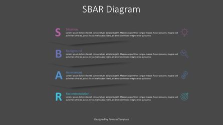 SBAR Technique Model Diagram, Deslizar 2, 08937, Diagramas e Gráficos Médicos — PoweredTemplate.com