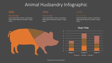 Animal Husbandry Free PowerPoint Infographic, スライド 2, 08940, 農業 — PoweredTemplate.com