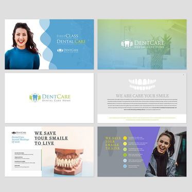 Dental Care Clinic Dentist Service Presentation, Diapositive 2, 08944, Médical — PoweredTemplate.com