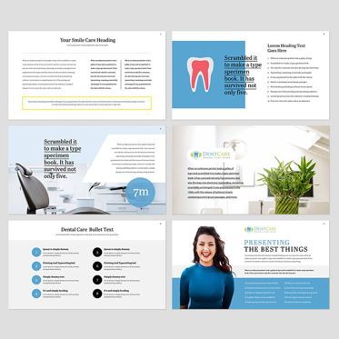 Dental Care Clinic Dentist Service Presentation, Diapositive 3, 08944, Médical — PoweredTemplate.com