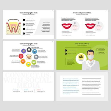 Dental Care Clinic Dentist Service Presentation, Diapositive 6, 08944, Médical — PoweredTemplate.com
