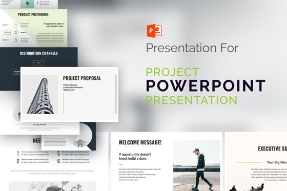 Proposal PowerPoint Presentation Template, PowerPoint-Vorlage, 08949, Business — PoweredTemplate.com