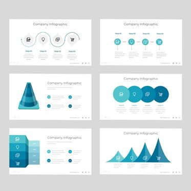 Company Infographic Presentation Template, Diapositiva 3, 08955, Infografías — PoweredTemplate.com