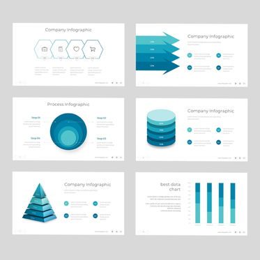 Company Infographic Presentation Template, Diapositive 4, 08955, Infographies — PoweredTemplate.com