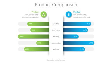 Product Comparison Chart, 08961, Carrière / Industrie — PoweredTemplate.com