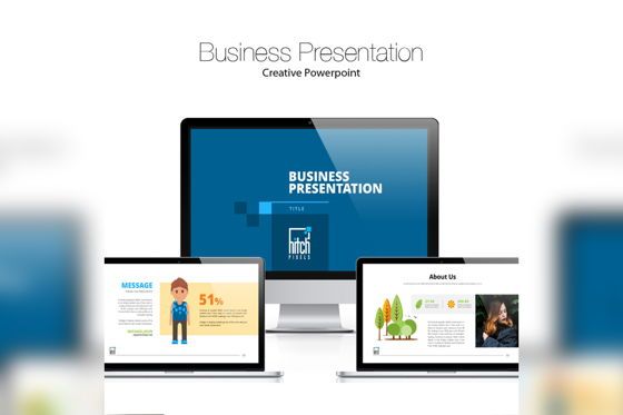 Hitch PowerPoint Presentation Template, Templat PowerPoint, 09006, Bisnis — PoweredTemplate.com