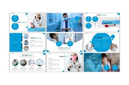 HealthKita - Medical Presentation Template, 슬라이드 3, 09015, 의학 — PoweredTemplate.com