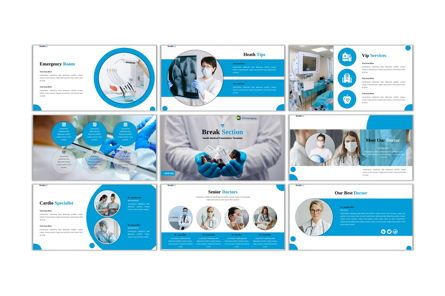 HealthKita - Medical Presentation Template, Deslizar 5, 09015, Médico — PoweredTemplate.com