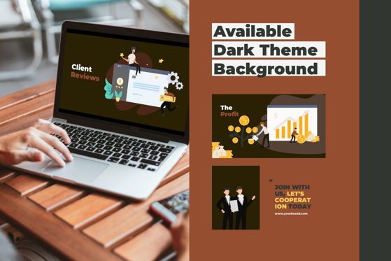 Coffee Product Presentation PowerPoint Template, Dia 5, 09018, Food & Beverage — PoweredTemplate.com