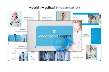 Medical and Hospital - Medical Presentation Template, 09019, Médico — PoweredTemplate.com
