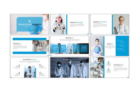 Medical and Hospital - Medical Presentation Template, スライド 2, 09019, 医療 — PoweredTemplate.com
