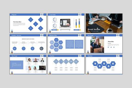 Business Services - Business Presentation Template, Diapositive 3, 09021, Business — PoweredTemplate.com
