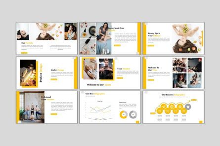 Beautyspa - Business Presentation Template, Diapositive 4, 09022, Mensen — PoweredTemplate.com