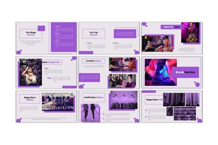 Mega Store - Fashion Presentation Template, Diapositive 3, 09023, Mensen — PoweredTemplate.com