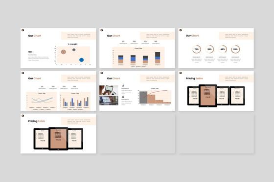 Financial Report - Business Presentation Template, Diapositive 6, 09027, Finance / Comptabilité — PoweredTemplate.com
