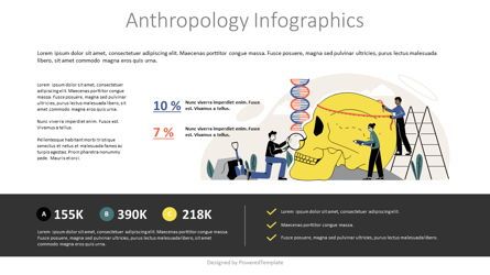 Anthropology Infographics, 09029, Education & Training — PoweredTemplate.com