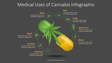 Medical Uses of Cannabis Infographic, Slide 2, 09043, Medical — PoweredTemplate.com