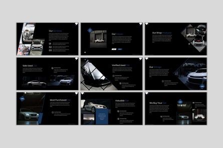 Speedy - Car Services Powerpoint Template, Diapositiva 3, 09054, Coches y transporte — PoweredTemplate.com