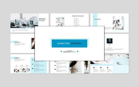 Marketing Strategy - Creative Business Powerpoint Template, Modello PowerPoint, 09055, Lavoro — PoweredTemplate.com