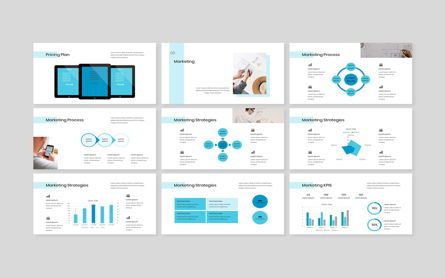 Marketing Strategy - Creative Business Powerpoint Template, Deslizar 11, 09055, Negócios — PoweredTemplate.com