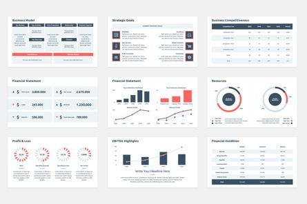 2021 Year Report PowerPoint Template, Slide 4, 09077, Business — PoweredTemplate.com