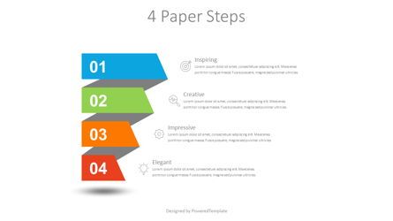 Business Analysis Step by Step Process, 무료 Google 슬라이드 테마, 09096, 비즈니스 모델 — PoweredTemplate.com