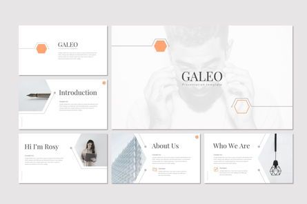 Galeo - PowerPoint Template, 幻灯片 2, 09106, 图表 — PoweredTemplate.com