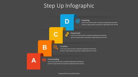4 Staged Banners for Business Communication, Dia 2, 09129, Infographics — PoweredTemplate.com