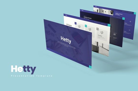 Hetty Keynote Templates, 09143, Negócios — PoweredTemplate.com