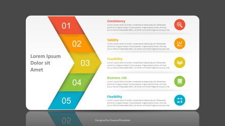 Various Steps for Qualitative Evaluation of Strategic Options, 슬라이드 2, 09164, 컨설팅 — PoweredTemplate.com