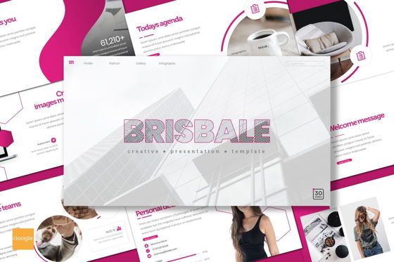 Brisbale - Google Slides Template, 09178, Business — PoweredTemplate.com