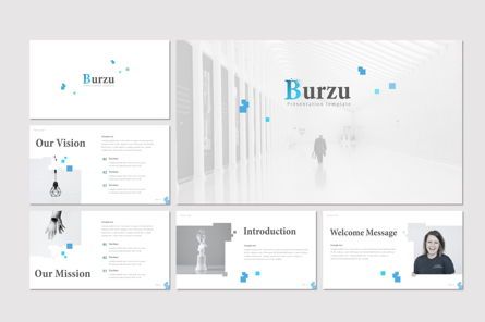 Burzu - Keynote Template, スライド 2, 09183, ビジネス — PoweredTemplate.com