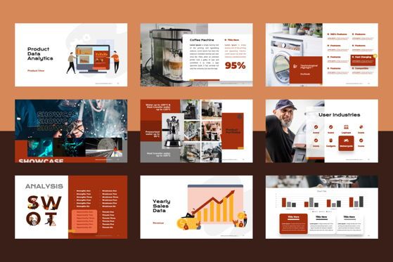 Electronic Appliance Product Business Presentation PowerPoint Template, Slide 4, 09197, Bisnis — PoweredTemplate.com