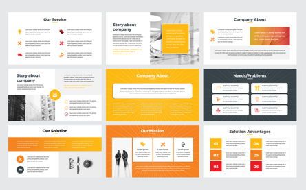 Business PowerPoint Presentation Template, Diapositive 3, 09213, Business — PoweredTemplate.com
