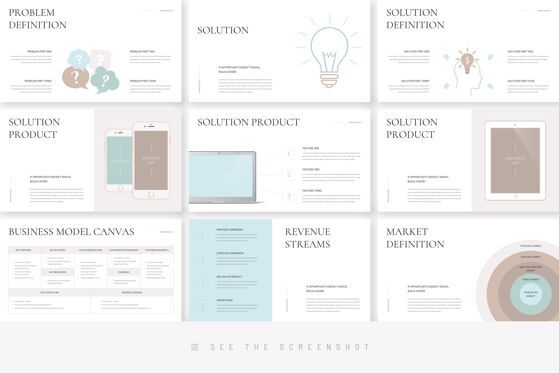 Business Plan PowerPoint Presentation Template, Slide 4, 09215, Business — PoweredTemplate.com