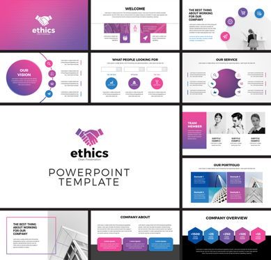 Modern Business PowerPoint Presentation Template, PowerPoint-sjabloon, 09220, Bedrijf — PoweredTemplate.com