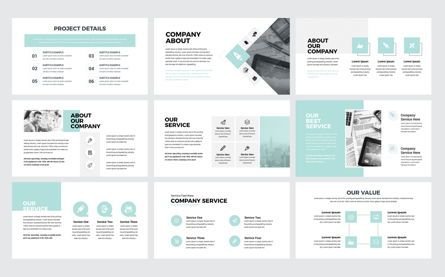 Company Pro Clean Business PowerPoint Presentation Template, Slide 3, 09227, Business — PoweredTemplate.com
