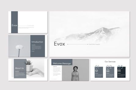 Evox - PowerPoint Template, 슬라이드 2, 09269, Art & Entertainment — PoweredTemplate.com