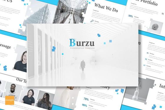 Burzu - Google Slides Template, Googleスライドのテーマ, 09279, ビジネス — PoweredTemplate.com