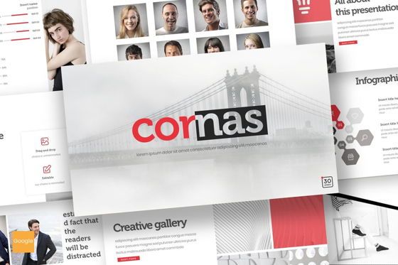 Cornas - Google Slides Template, Google Presentaties-thema, 09283, Bedrijf — PoweredTemplate.com
